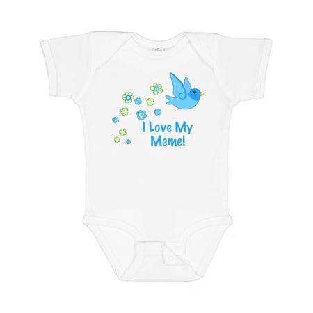 

Inktastic I Love My Meme! Gift Baby Boy Bodysuit