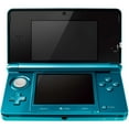 thumbnail image 2 of Nintendo - 3DS Game Console with RetroFam 32GB SD - Aqua Blue (Refurbished), 2 of 5