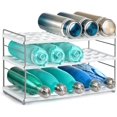 thumbnail image 1 of Organizador de botellas de agua JUPELI ajustable de 27 a 42 cm, de 3 niveles, 1 of 8