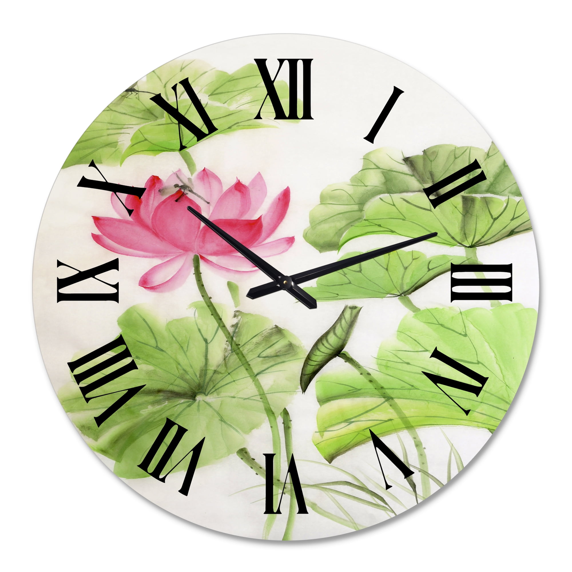 Designart 1 in Quartz Traditional Wall Clock