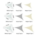 thumbnail image 2 of Toldo al aire libre Abody Parasol triangular 13 pies resistente a los rayos UV, 2 of 7
