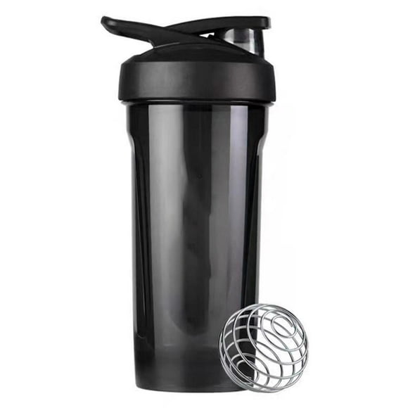 800ml Protein Powder Shaker Cup with Mixing Ball Leak-proof Large Capacity Drinking Cup for Fitness Workout