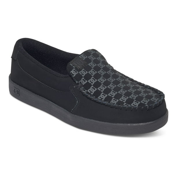 dc villain shoes leather