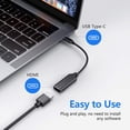 thumbnail image 2 of Adaptador USB C a HDMI, adaptador tipo C a HDMI 4K con salida de audio y video para MacBook Pro 2018/2017/2016, Samsung Note 9/S9/Note 8/S8 y más., 2 of 5