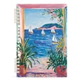 thumbnail image 7 of FORMRS 1-Subject Spiral Notebook 8" x 5" College Ruled 60 Refillable Sheet A5 Hard Cover, 2 Pack, Seaside Door, 7 of 7