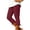 Wine A, variant on Mgmyaa Women's Ruffle Hem Capri Leggings High Waisted with Pockets 4-Way Stretch Summer Yoga Pants for Active