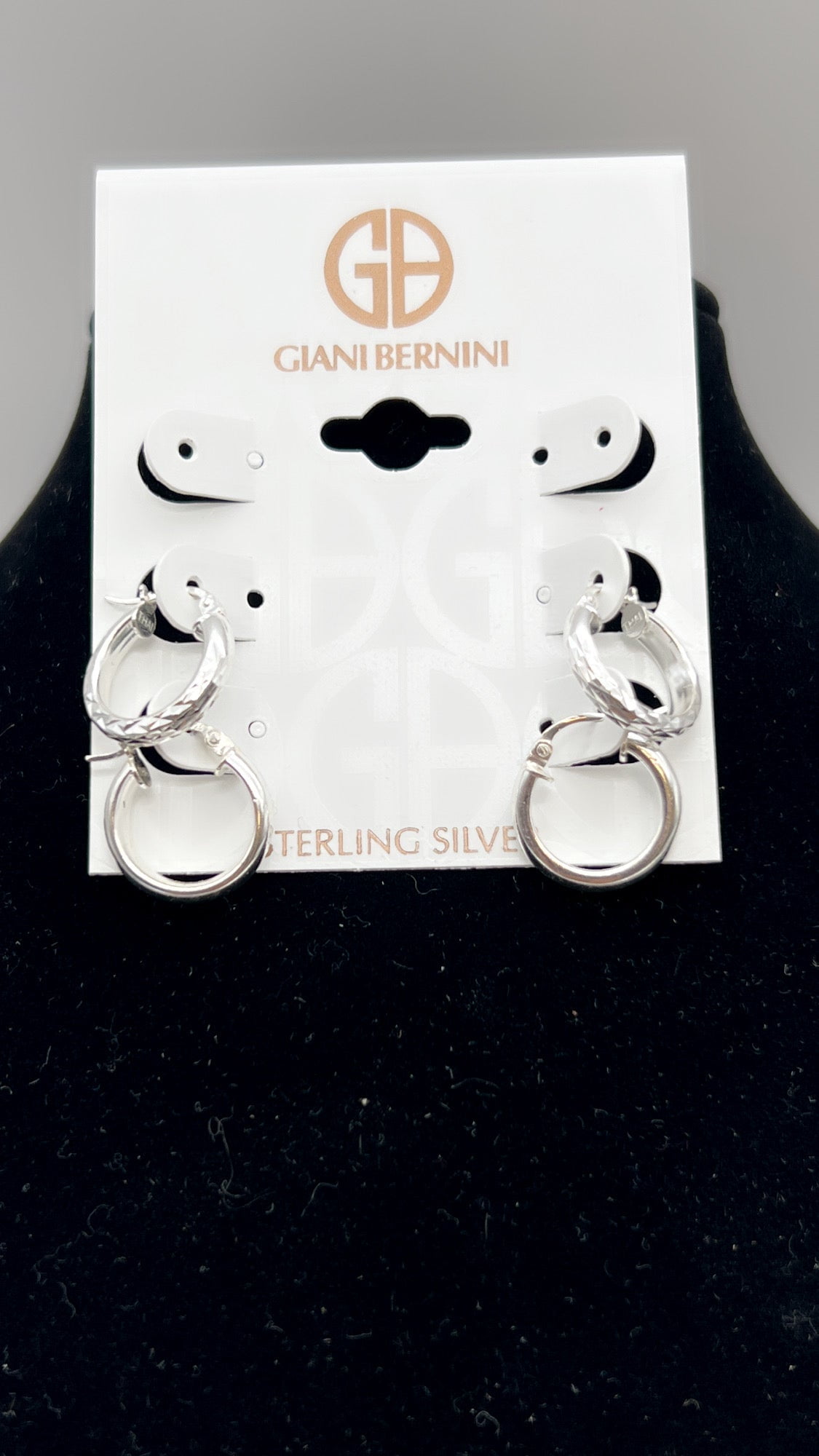 Giani Bernini Love Knot Drop Earrings