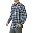 thumbnail image 2 of Chaps Men's Long Sleeve Performance Flannel Shirt, 2 of 3