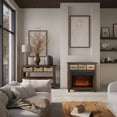 thumbnail image 2 of Jofran Hearthside Modern Rustic 32" Electric LED Fireplace 5000 BTU Console TV Stand, 2 of 4