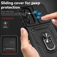 thumbnail image 3 of KOMI for Samsung Galaxy A16 5G Case with HD Screen Protector & Slide Camera Cover & Kickstand, Samsung A16 5G Case [Military-Grade] Phone Case for Samsung Galaxy A16 (Black), 3 of 5