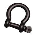 thumbnail image 1 of Clearance! D Ring 10mm Inner Width Stainless Screw Small Bow D Ring Inner Width Stainless U Type Key Hook Small Bow for Craft Leather Replacement Buttons,BK2, 1 of 8