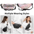 thumbnail image 2 of Unique Bargains 1 Pc Stylish Sports Waist Bag Triangle Fanny Pack for Sports Pink, 2 of 6