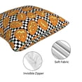 thumbnail image 6 of Halloween Throw Pillow Covers, halloween pumpkins plaid Square Pillow Cases with Invisible Zipper for Halloween Decorations, Farmhouse Halloween Decor 20x20, 6 of 7