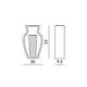 thumbnail image 3 of Kartell 1215V9 Florero I Shine Color Ahumado, 1 Piezas, 3 of 7
