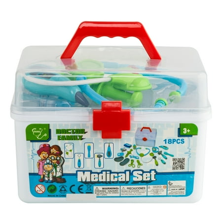 Zimtown Toddler Girl Toy Medical Kit Doctor Pretend Play Set Boy Development Kids Game
