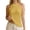 Tank 72#Yellow, variant on Tank Tops for Women Ribbed Halter Neck Slip Slim Fit Camisole Top with Built In Bra Sleeveless Layering Undershirt Summer Outdoor