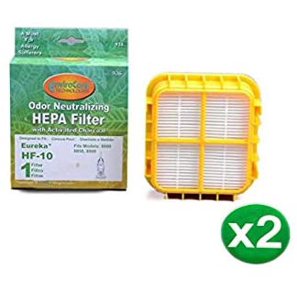 2Pk HF10 Hepa Filter for Eureka Capture Upright Vacuum Cleaner 936