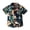 dark print, variant on Toddler Boys Hawaiian Shirt Baby Boy Button Down Shirt Kids Short Sleeve Tops Beachwear Print Aloha Cotton T Shirts for 1-7 Years