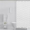 thumbnail image 1 of Ellen Tracy 13 Piece Set Aurora Shower Curtain In White, 1 of 2