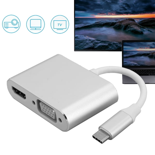 Dock, Type-C Hub Intelligent High Transmission Efficiency Ultra High-definition For Projector