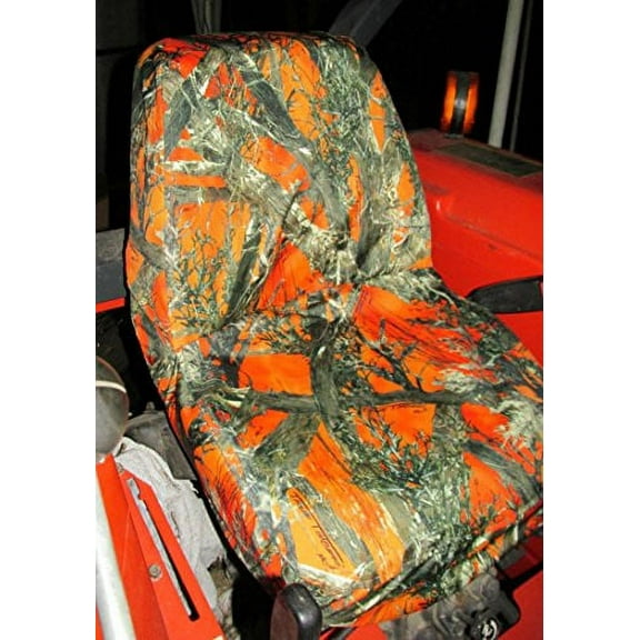 KU09-MC2ORANGE 2005 and Newer Kubota tractors. B2320/B2620/B2920 AND MORE SERIES TRACTORS Check Desc for fitting models in Orange Camo Endura