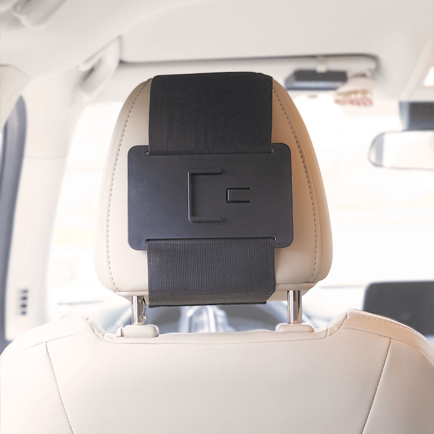 Support à tablette accessoire d'auto léger et portatif de Nûby™ - Noir Facile à installer et à régler