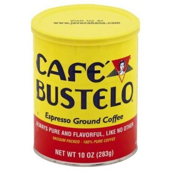 Cafe Bustelo Espresso Ground Coffee, Dark Roast 10 oz. (Pack of 32)