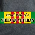 thumbnail image 3 of CafePress - Vietnam Vet Wife Women's Dark T Shirt - Women's Traditional Fit Dark T-Shirt, 3 of 4