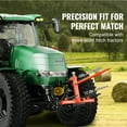 thumbnail image 4 of VEVOR 49" Hay Spear, Bale Spears 1600lbs Loading Capacity, Three-Point Hitch Tractor Attachment with 2pcs 17.5" Stabilizer Spears, Quick Attach Spike Forks, 4 of 9