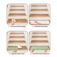thumbnail image 6 of Green Non-Slip Stair Treads for Wooden Steps, 15 Pack-8x30in Carpet Stair Mats with Adhesive Backing, Noise-Reducing Step Covers for Indoor Stairs, Easy to Install & Residue-Free, 6 of 7