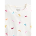 thumbnail image 2 of Wonder Nation Girls Kid Tough Tee with Short Sleeves, Sizes 4-18 & Plus, 2 of 3