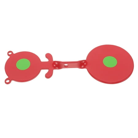 Shooting Splatter Targets Pellet Helper Chute Red