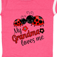 thumbnail image 4 of Inktastic My Grandma Loves Me with Cute Ladybugs Boys or Girls Baby Bodysuit, 4 of 5