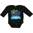 thumbnail image 3 of Inktastic Daddy is Worlds Best Wrestling Coach Boys or Girls Long Sleeve Baby Bodysuit, 3 of 5