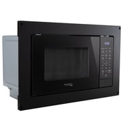 RecPro RV Air Fry Microwave Oven 1.1 Cu Ft Black | 900W | Built-In or Countertop Microwave with Air Fry, Grill, Bake & Convection Cooking | 11 Power Levels | Child Lock