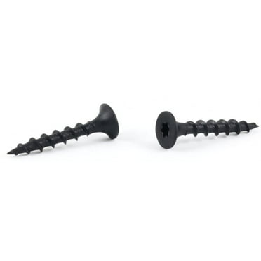 #8 x 2" Coarse Drywall Screws / Six-Lobe (TorxÂ®) / Bugle Head / Steel / Black Phos - 2000 Piece Carton