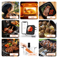 thumbnail image 6 of BFOUR Bluetooth Wireless Meat Thermometer With 4 Probes for Smoker Bbq Grilling Oven, 6 of 6