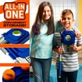 thumbnail image 6 of NERF Trick Shot Golf Set - Indoor & Outdoor Putting Trick Shot Kids Golf Set - Includes Putter, Balls, Ramp & Cups - All-in-One Golf Set for Kids, 6 of 12
