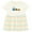 Natural with Stripes, variant on Colorful Toy Train Girls Baby Dress