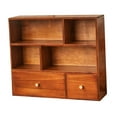 thumbnail image 2 of GROWTH TANK Retro Storage Cabinet Display Cabinet for Bedroom Living Room Dressing Table, 2 of 9