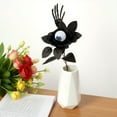 thumbnail image 4 of XINGXIANG 46cm Purple Skeleton Hand Bouquet Halloween Floral Picks - Halloween Flowers with Eyeball Details, Gothic Floral Arrangement for Home Decor,Halloween Decorations, 4 of 5