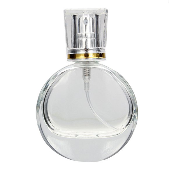 Bouteille Vaporisateur de Parfum en Verre Vide 20 ml Atomiseur Rond Récipient de Voyage Rechargeable Offre Spéciale