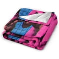 thumbnail image 5 of Flannel Blanket Bryson Rapper Tiller Throws Blankets Super Soft Fleece Air Conditioning Blankets for All Season 80"x60", 5 of 9