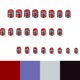 thumbnail image 4 of Uñas postizas con la bandera del Día de la Independencia, 24 parches para uñas, 4 of 6