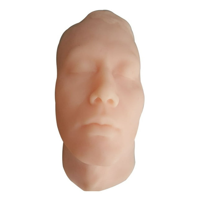 Modèle de Tête Humaine en Silicone Micro-Façonnante Simulation Suture par Injection Coussinet de Peau Modèle Mannequin Homme