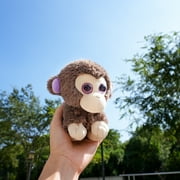 Weigedu Small Plush Monkey Stuffed Animals, 5.9 Inches, Brown