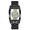 Black steel color (steel strip), variant on Men's Square Skeleton Quartz Watch, 56mm Case, Luminous, 30M Waterproof, Business Wristwatch