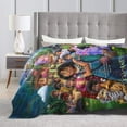 thumbnail image 4 of Encanto Blanket, Anime Throw Blanket For Couch Sofa Bed, Soft Cozy Lightweight Warm Flannel Blanket, Home Decor, Anime Gifts For Boys Girls Kids Teens, 4 of 9