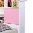 thumbnail image 5 of Saltoro Sherpi Spacious White Finish Full Size Bookcase Headboard., 5 of 5