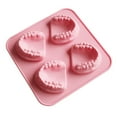 thumbnail image 2 of Molde de silicona, bandeja para cubitos de hielo, dientes, molde para hielo, bandeja para cubitos de hielo, funcionamiento suave, 2 of 7